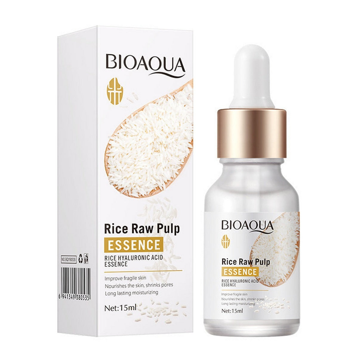 Bioaqua Rice Serum Natural Moisturizing Anti Aging Skin Care Face (15ml)