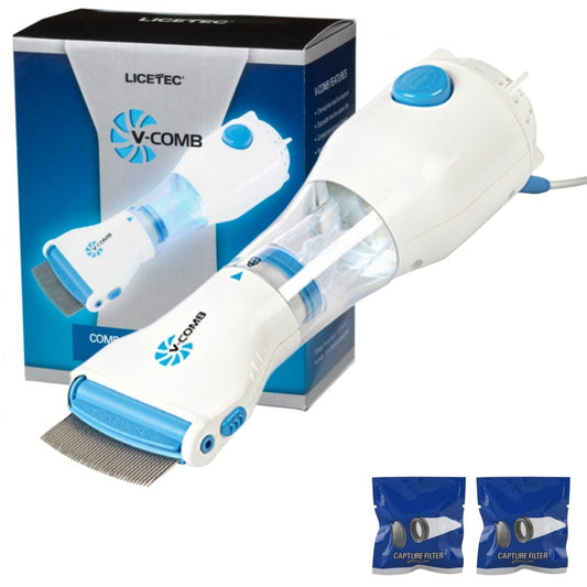 Electric Anti Lice V Comb Machine Smart, Compact And Sleek Design (with Box)