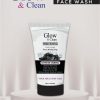 Glow & Clean Whitening Charcoal Face Wash Acne Free Brighting Face Wash 120 Ml