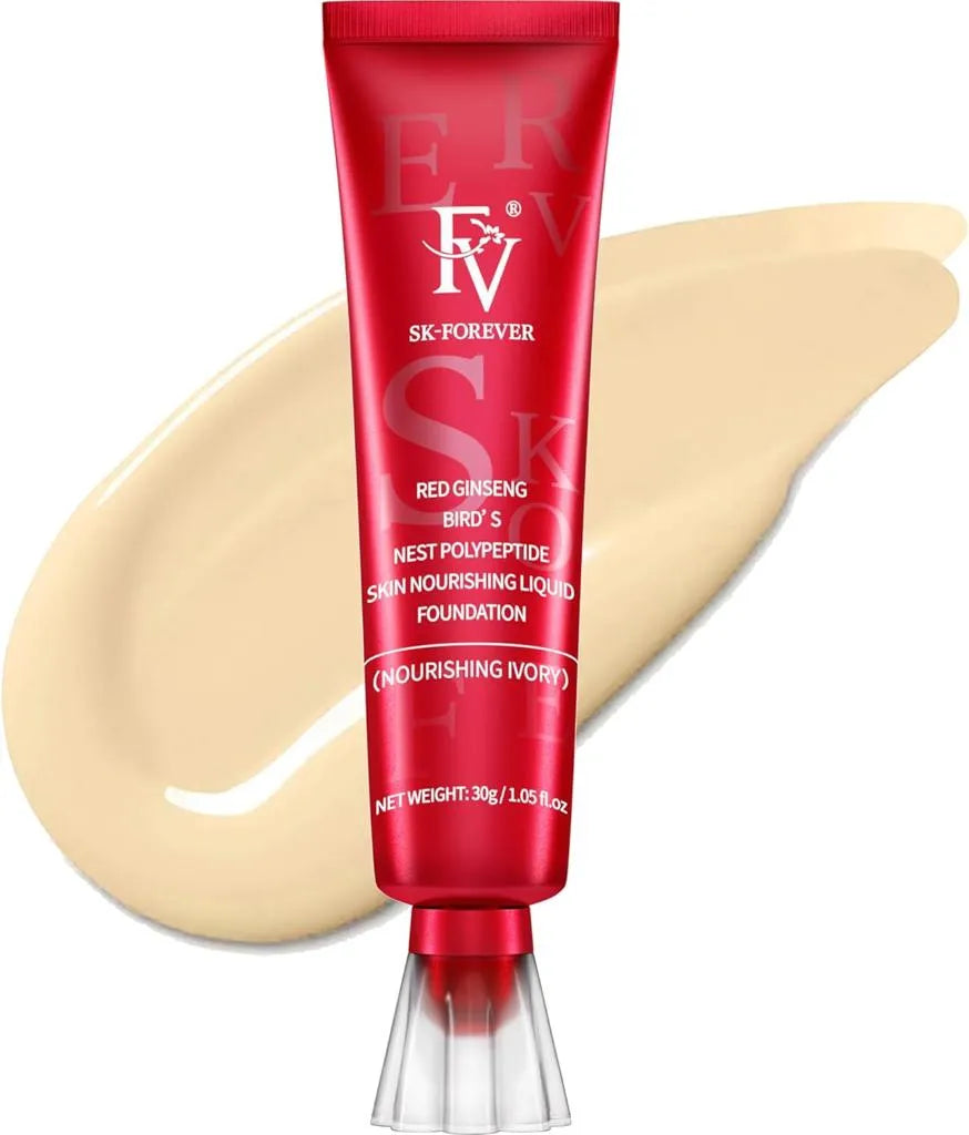 Fv Foundation Waterproof With Medium Coverage,  Matte Orever Foundation For Natural Beige 30g